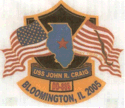 Reunion lapel pin 2005 Bloomington, IL