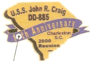 Reunion lapel pin 2000 Charleston, SC