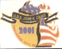 Reunion lapel pin 2001 Traverse City, MI
